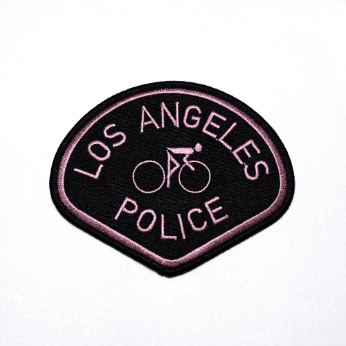 LAPD Traffic Division Pink Patch — Los Angeles Police Museum