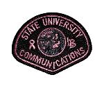 California State University Long Beach Communications Pink Patch 