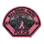 Click here for more information about Baldwin Park School Police Department 2020 Pink Patch 